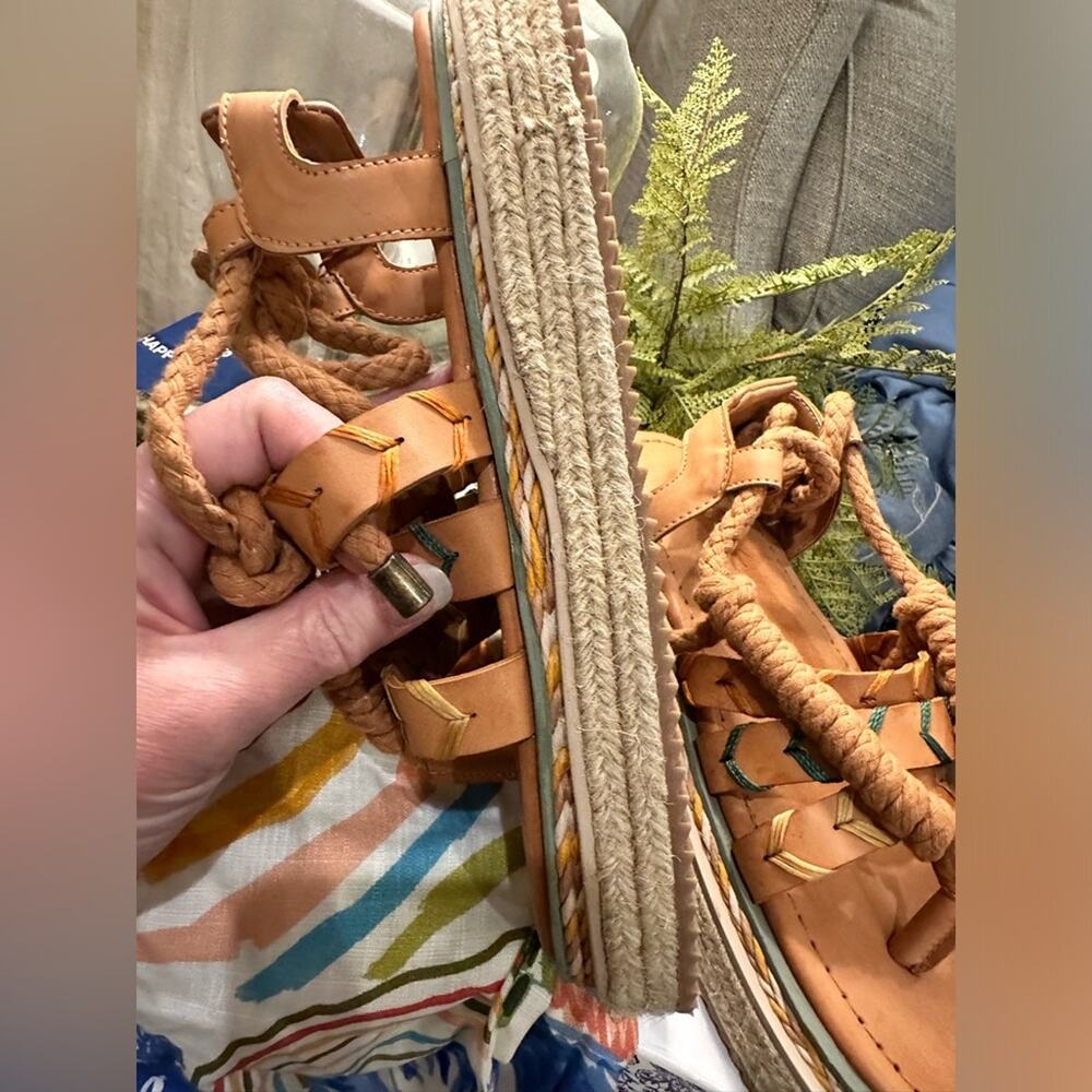 Farm Rio Sand Rope Tie Sandals - Picture 15 of 15